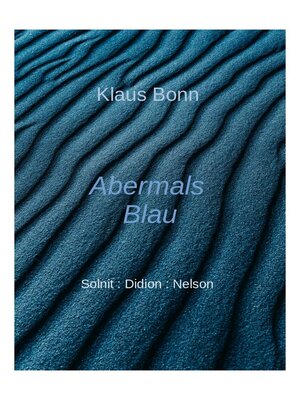 cover image of Abermals Blau